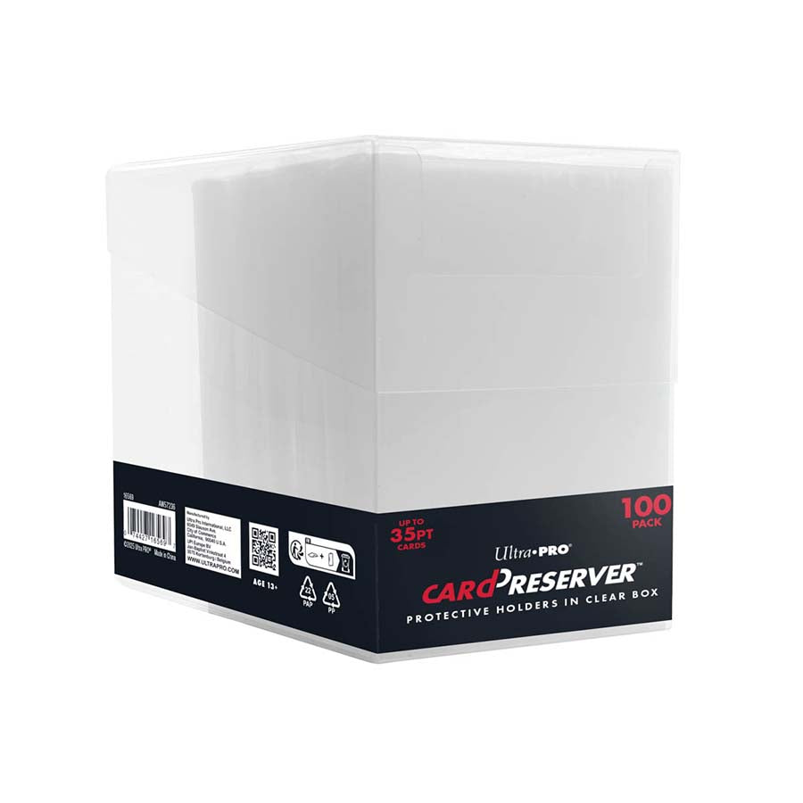 Ultra Pro: Card Preserver In Clear Box 100Ct