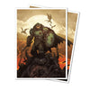 Ultra Pro: Doom: The Dark Age (Bethesda): Doom 105Ct Apex Deck Protector Sleeves 2