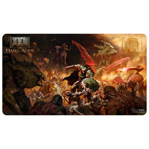 Ultra Pro: Doom: The Dark Age (Bethesda): Doom Onslaught Playmat 1