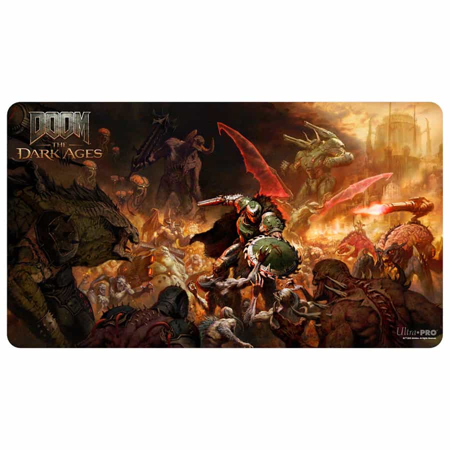 Ultra Pro: Doom: The Dark Age (Bethesda): Doom Onslaught Playmat 1