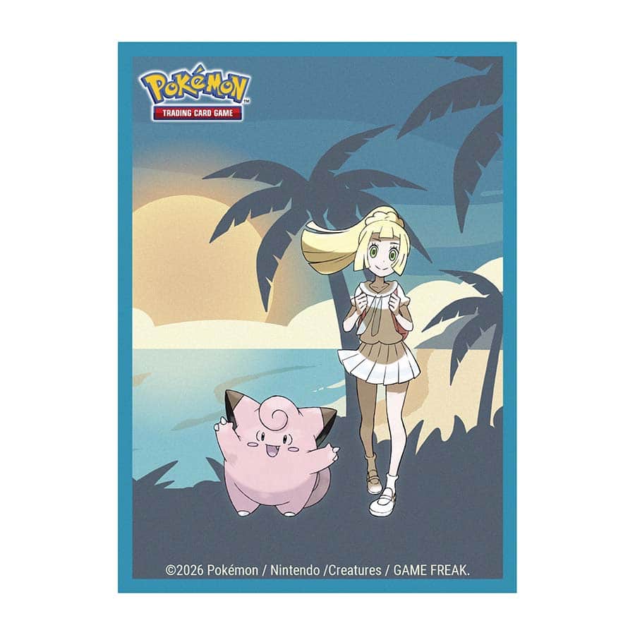 Ultra Pro: Pokemon: Lillie And Clefairy: Deck Protector Sleeves (65Ct) Pre-Order
