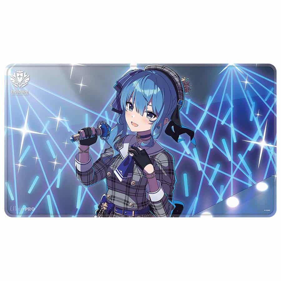 Ultra Pro: Hololive Official Card Game: Hoshimachi Suisei Stitched Playmat