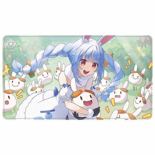 Ultra Pro: Hololive Official Card Game: Usada Pekora Stitched Playmat