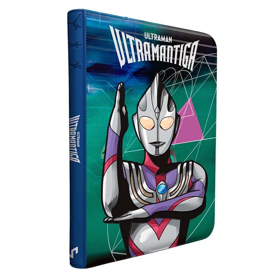 Ultra Pro: Ultraman Tiga: 9-Pocket Zippered Premium Pro-Binder Pre-Order