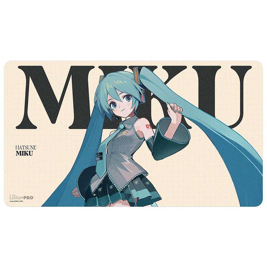 Ultra Pro: Hatsune Miku: Retro Soundscapes: Hatsune Miku Playmat Pre-Order