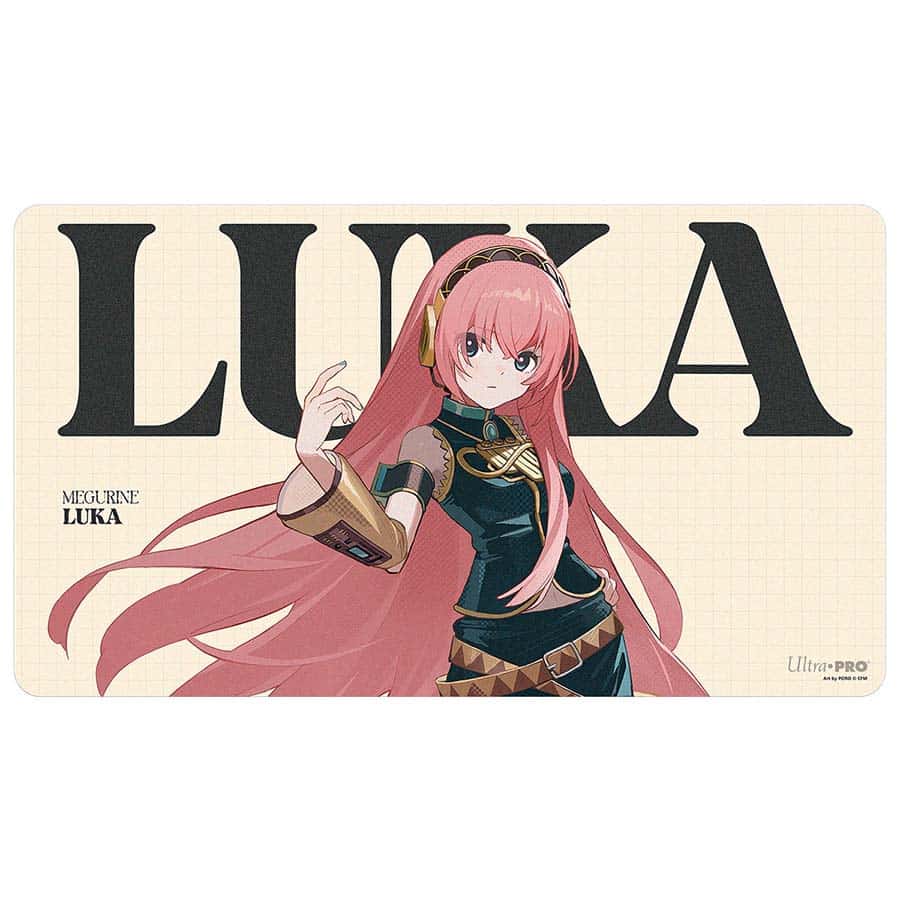 Ultra Pro: Hatsune Miku: Retro Soundscapes: Luka Playmat Pre-Order