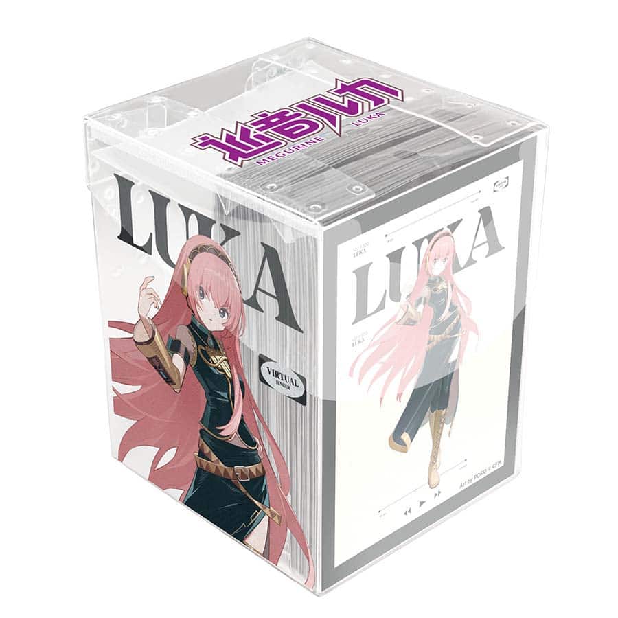 Ultra Pro: Hatsune Miku: Retro Soundscapes: Luka 100Ct Deck Protector Sleeves In Clear Box Pre-Order