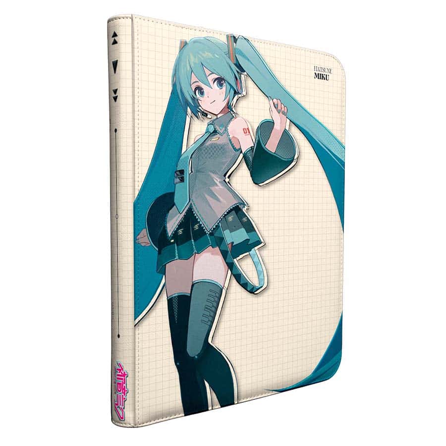 Ultra Pro: Hatsune Miku: Retro Soundscapes: 9-Pocket Premium Zippered Pro-Binder Pre-Order