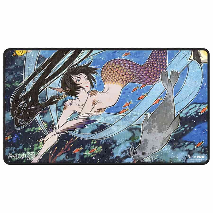Ultra Pro: Artist Spotlight: Yumeko: Stitched Playmat: Mermaid Pre-Order