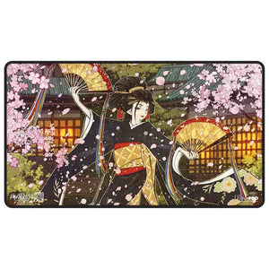 Ultra Pro: Artist Spotlight: Yumeko: Black-Stitched Playmat: Geisha Pre-Order