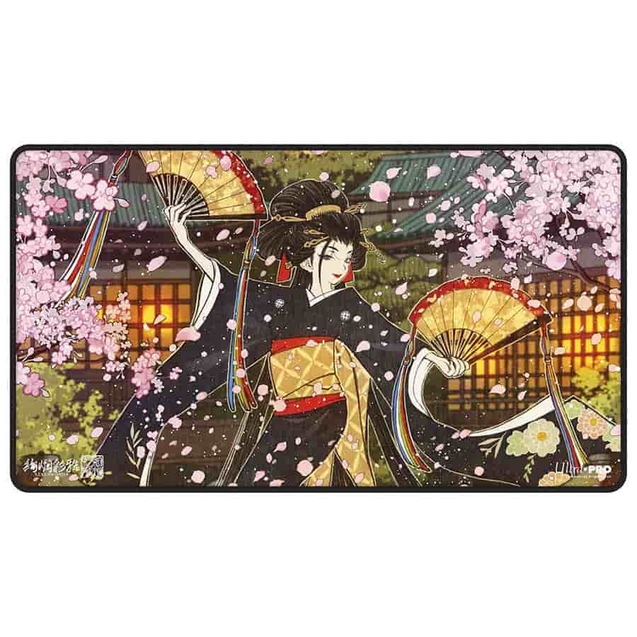 Ultra Pro: Artist Spotlight: Yumeko: Black-Stitched Playmat: Geisha Pre-Order