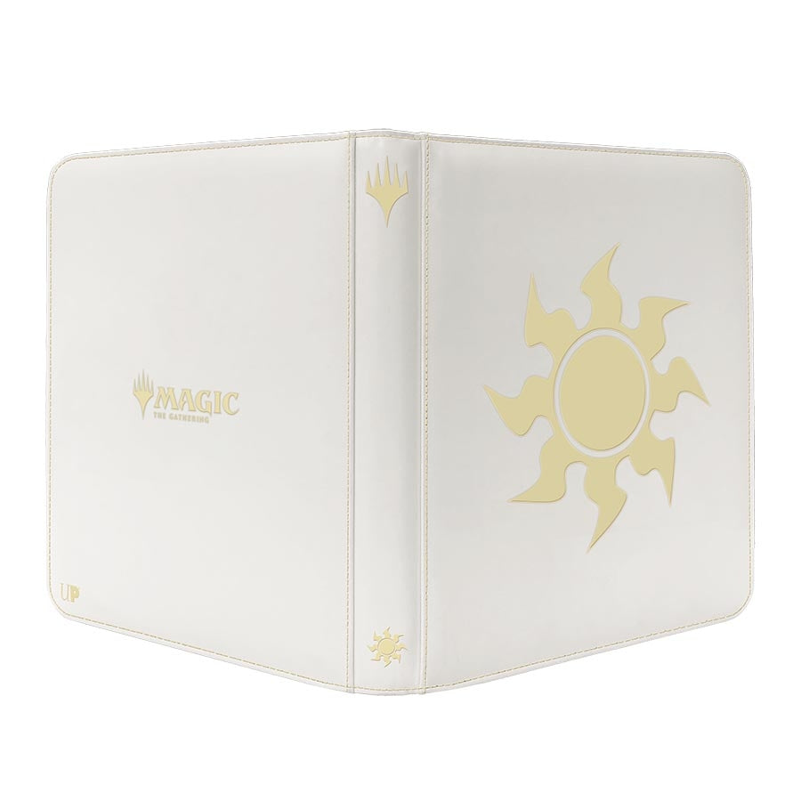 Ultra Pro: Magic The Gathering: Mana 8: 12-Pocket Zip Pro-Binder: Plains