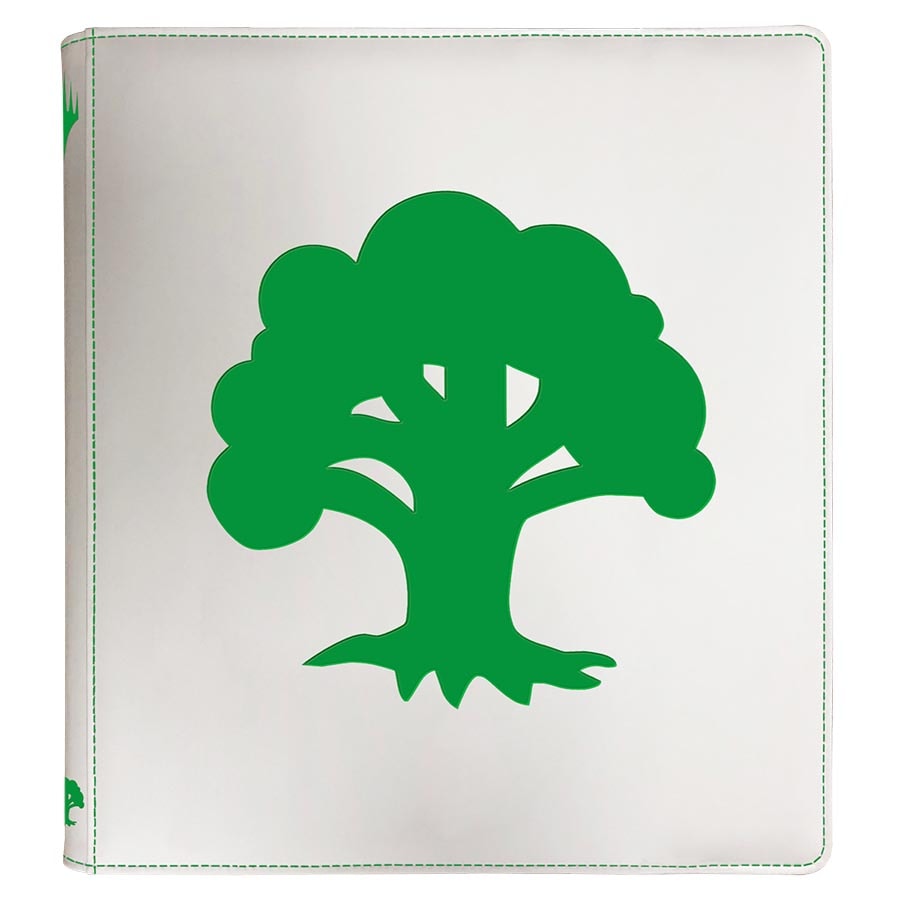 Ultra Pro: Magic The Gathering: Mana 8: 12-Pocket Zip Pro-Binder: Forest