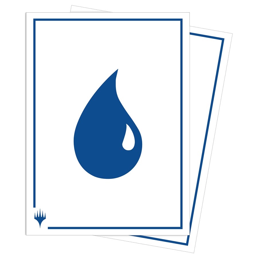 Ultra Pro: Magic The Gathering: Mana 8: 105Ct Apex Deck Protector Sleeves: Island