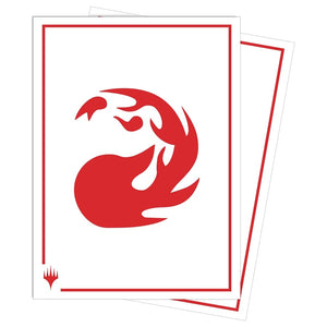 Ultra Pro: Magic The Gathering: Mana 8: 105Ct Apex Deck Protector Sleeves: Mountain