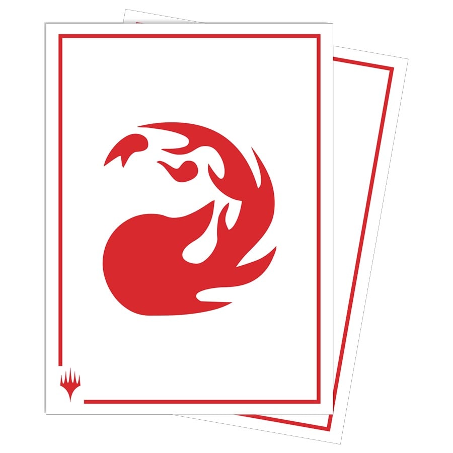 Ultra Pro: Magic The Gathering: Mana 8: 105Ct Apex Deck Protector Sleeves: Mountain