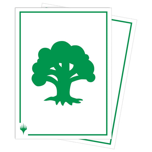 Ultra Pro: Magic The Gathering: Mana 8: 105Ct Apex Deck Protector Sleeves: Forest