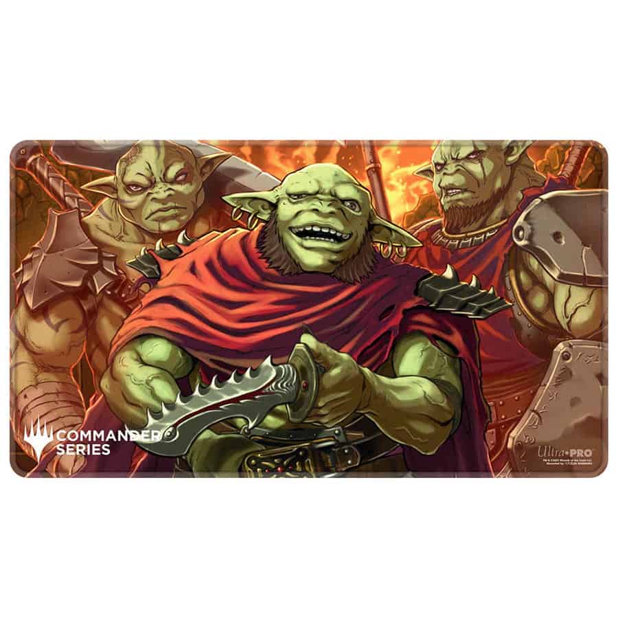 Ultra Pro: Magic The Gathering: Commander Series 6 (Fan Vote 1): Stitched Edge Playmat: Krenko