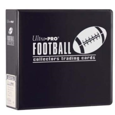 Ultra Pro: Football Album - 3In Black 81403 / Rpjm4-2
