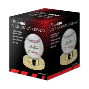 Memorabilia - Ultra Pro: Baseball Display - Gold Base 81152