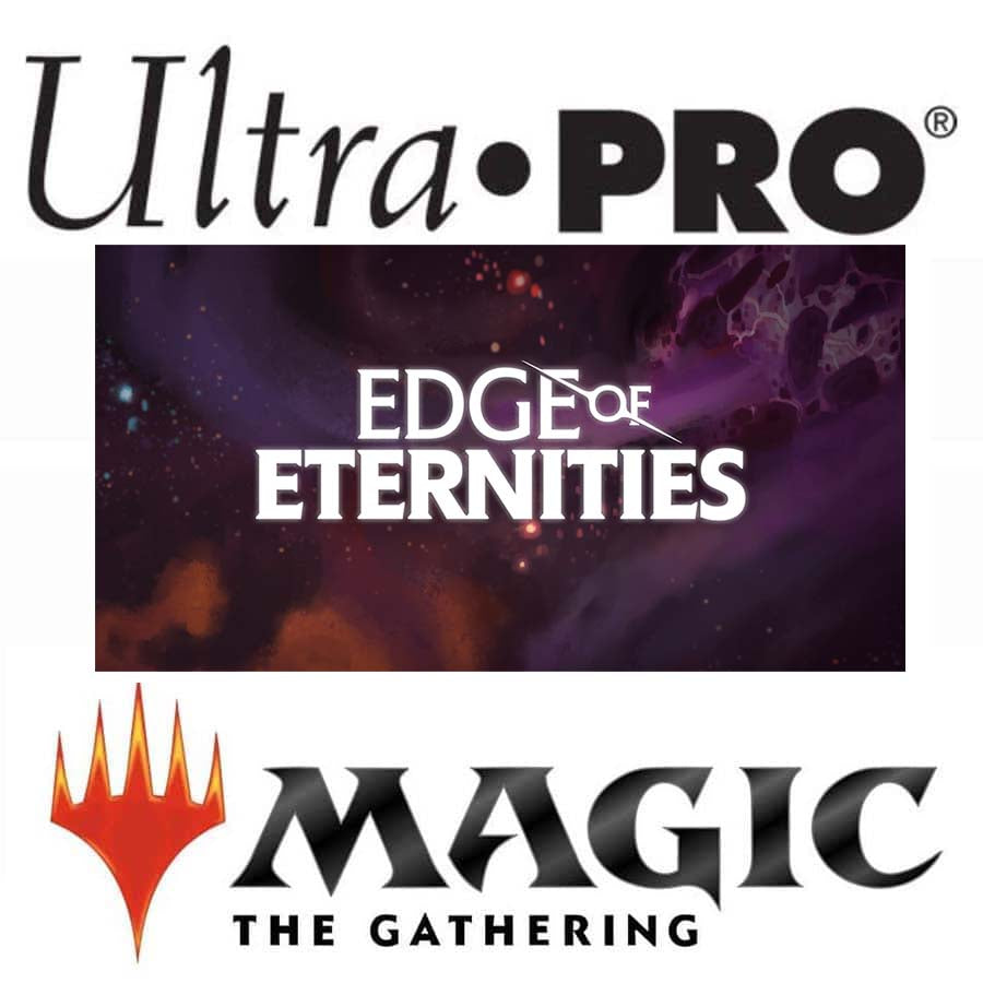 Ultra Pro: Magic The Gathering: Edge Of Eternities: Black Mythic Holofoil Playmat