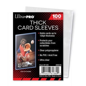 Ultra Pro: Soft Sleeve - Extra Thick 81380