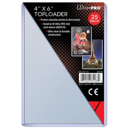 Postcard - Ultra Pro: Toploader - 4X6 81183