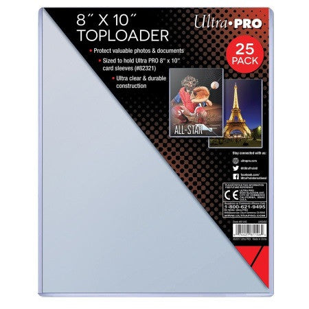 Photo - Ultra Pro: Toploader - 8X10 Pack Of 25