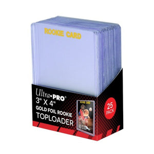 Ultra Pro: Toploader - 3X4 Rookie' Gold Print 81180