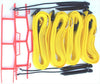 Home Court M819AYS 8 Meter Yellow 2-inch Adjustable Web Courtlines