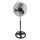Vie Air  18 Inch Industrial Heavy Duty Pedestal Oscillating Metal Stand Fan