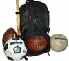 K-Cliffs Bat Backpack With Zippered Bottom 22 x 14 x 5.5 in. Black