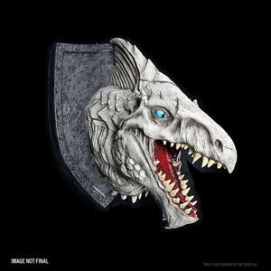 Neca -  Trophy Plaque: Dungeons And Dragons: White Dragon
