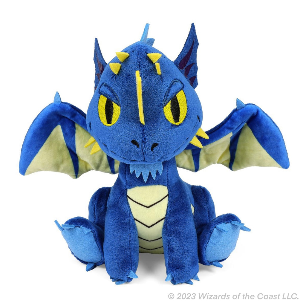 Wizkids - Dungeons & Dragons: Blue Dragon Phunny Plush By Kidrobot