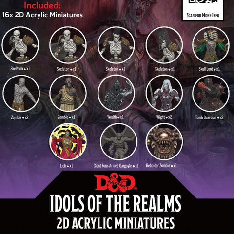 Wizkids - D&D Idols Of The Realms: Lich Tomb - 2D Set